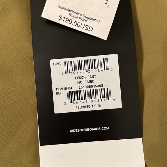 Ride Snowboard Pants - Picture 5 of 7